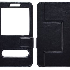 Book Case S-View Ancus Stick it Universal for Smartphone 5.0" - 5.5" Black