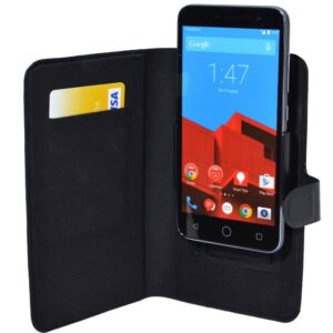 Book Case Ancus Grab Series Universal for Smartphone up to 6.0" Black