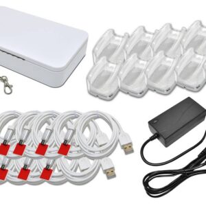 Mobile - Tablet Security Alarm 10 Ports ME1010 Table Mounting Micro-USB