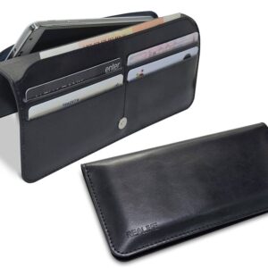 Wallet Case ReaLike Universal for Smartphone up to 4.7'' Black
