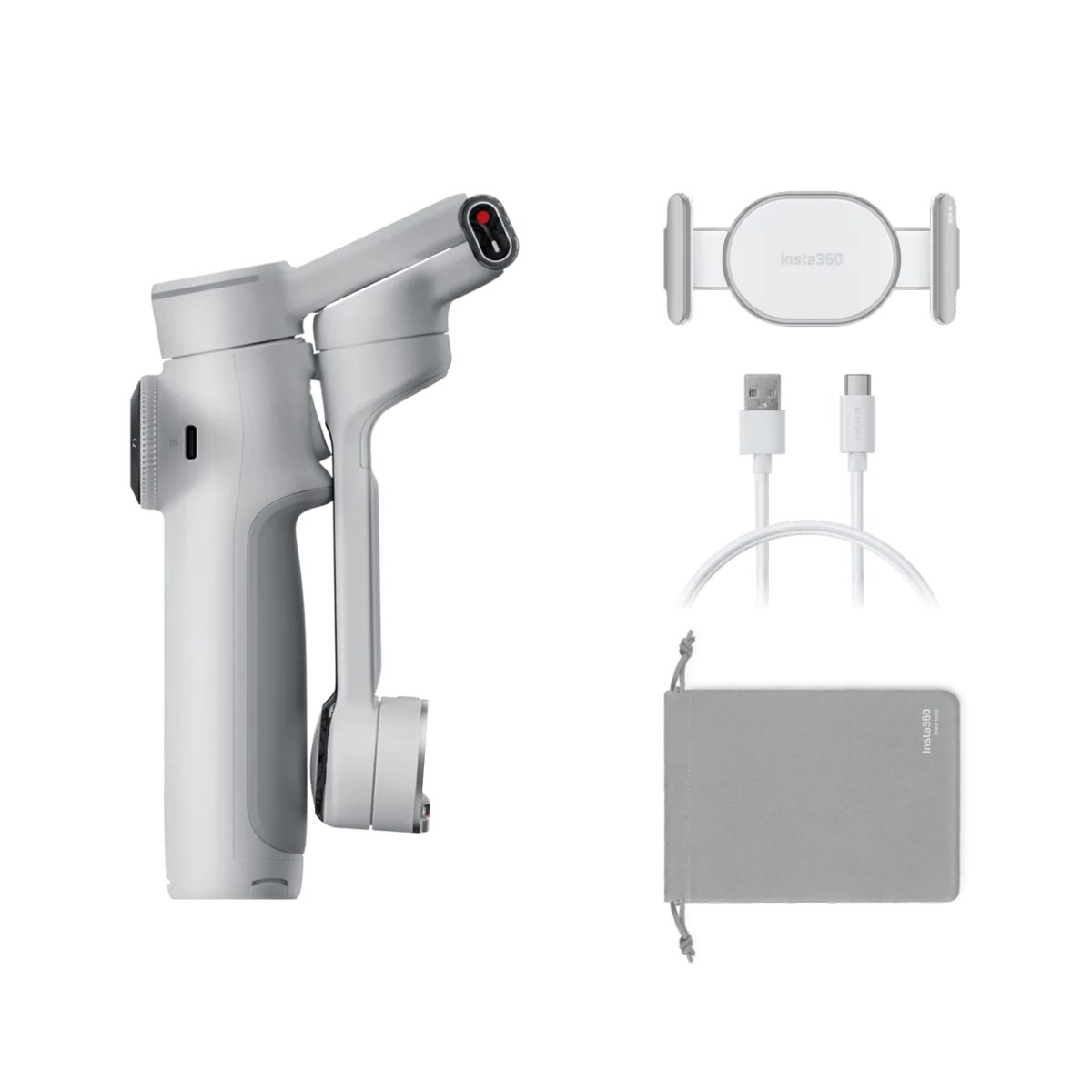 Insta360 Flow 2 Pro Standard Version (Gray) A.I. Powered Gimbal Stabilizer for Smartphone USB-C - Image 8