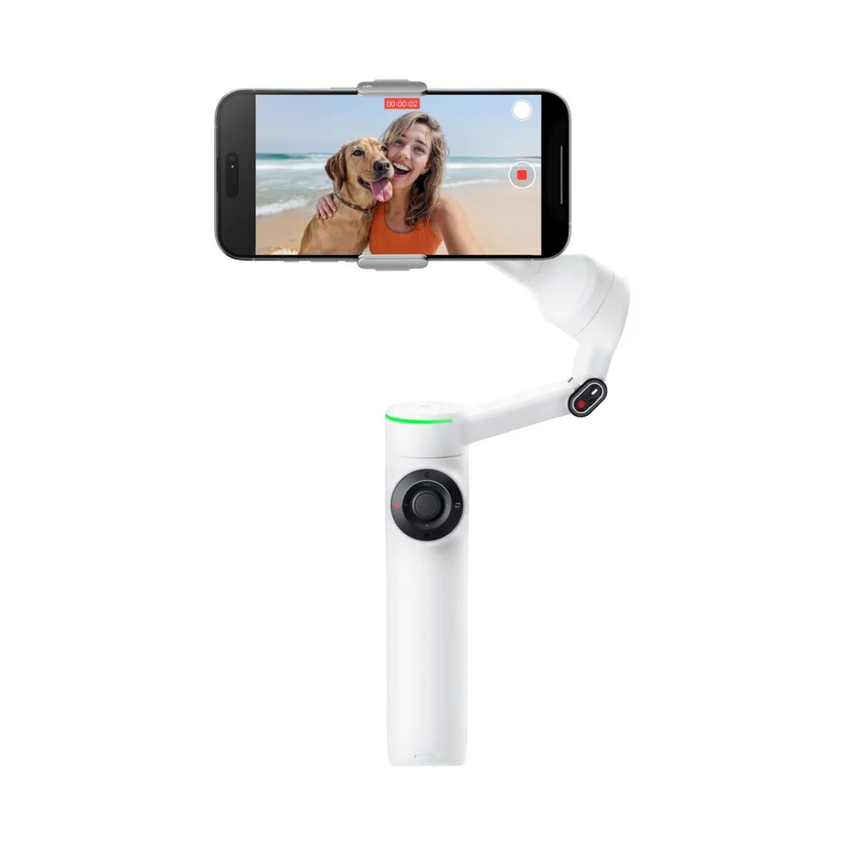 Insta360 Flow 2 Pro Creator Bundle (White) A.I. Powered Gimbal Stabilizer for Smartphone - Image 2