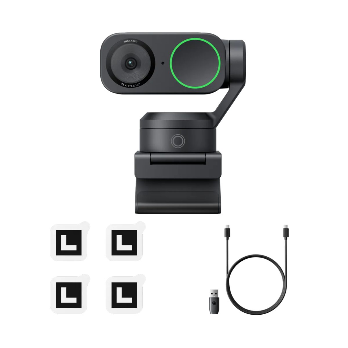 Insta360 Link 2 - 2 Axis Gimbal Edition 4k WebCam, Smart Control, AI Tracking - Image 2