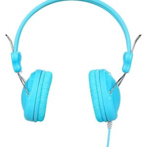 Headphone Stereo Hoco W5 Manno 3.5mm Blue with Microphone and Operations Control Button