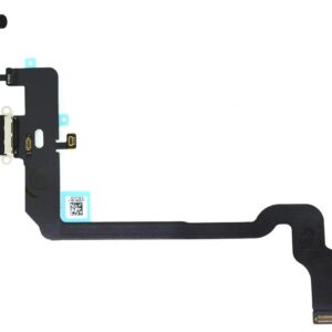 Plugin Connector Apple iPhone XS with Flex and Microphone Black OEM Type A