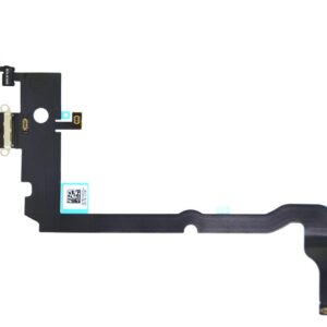 Plugin Connector Apple iPhone XS Max with Flex and Microphone Black OEM Type A