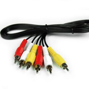 Audio / Video Cable Jasper 3 x RCA Male to Male 1.5m
