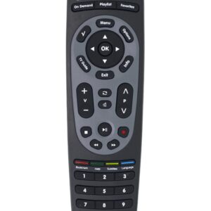 Remote Control Noozy RC7 for Nova Decoder Box Ready to Use Without Set Up