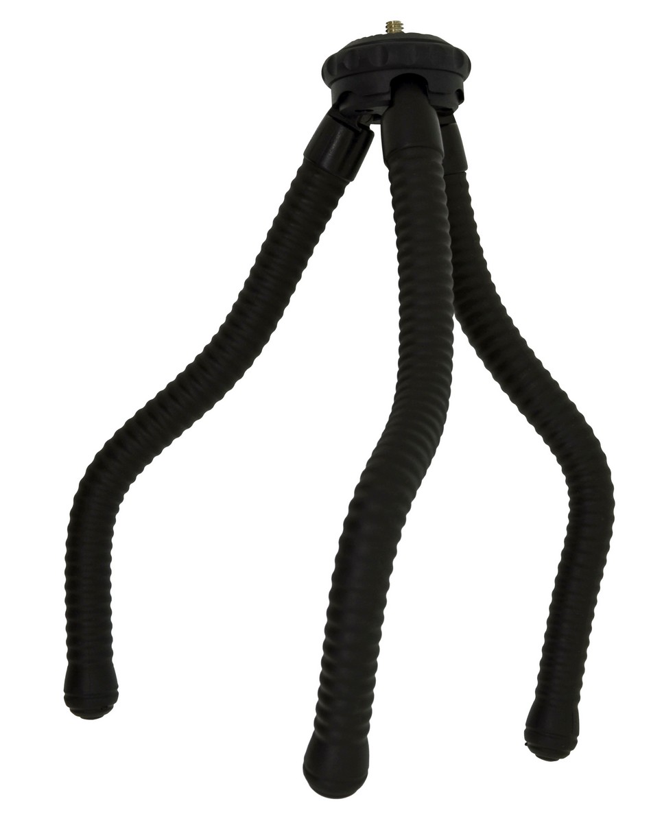 Selfie Stick Tripod Bluetooth LDX-666 for Cameras and Mobile Phones Black Length: 25cm - Image 2