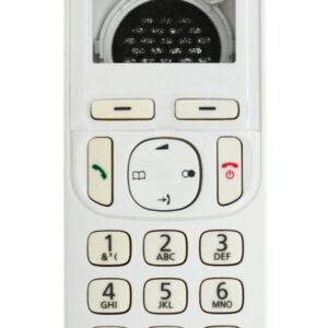Housing Handset for Panasonic KX-TGC210 White Bulk