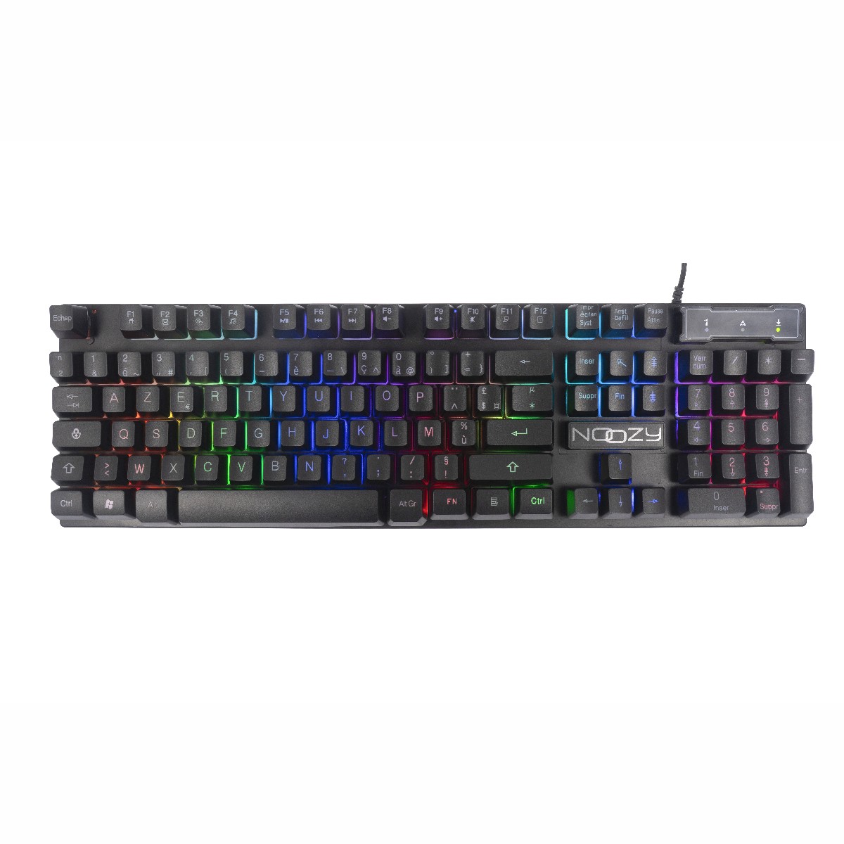 Gaming Set Noozy GS-100 that includes Gaming Headphones with Microphone, 4D Mouse, LED Keyboard and Mousepad - Image 4