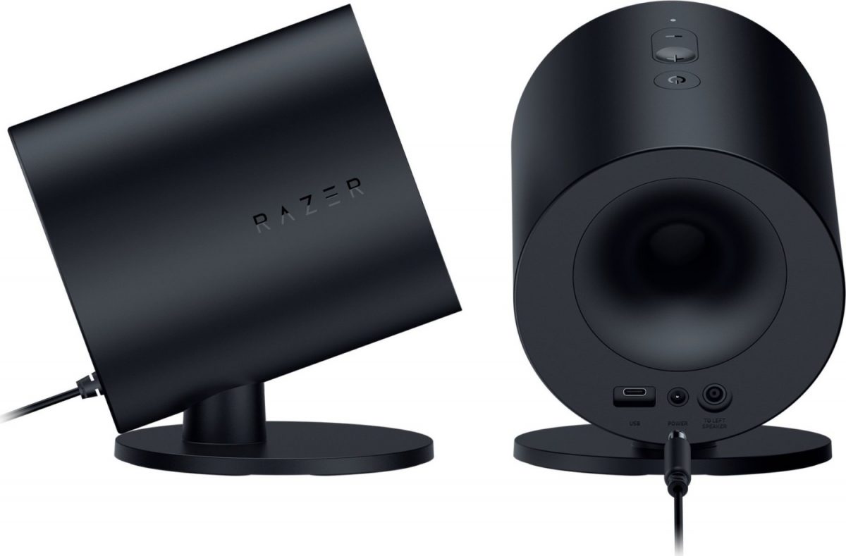 Razer Nommo V2 X - Gaming 2.0 Speakers - THX - Audio Controls - USB/Bluetooth 5.0 - PC/PS5/Mobile - Image 4