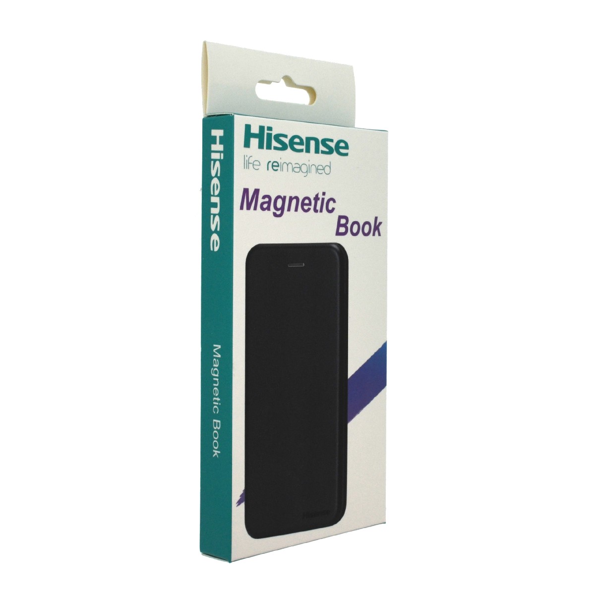 Original Hisense Case Magnetic Curve Book for the Hisense H40 Lite Black - Image 2