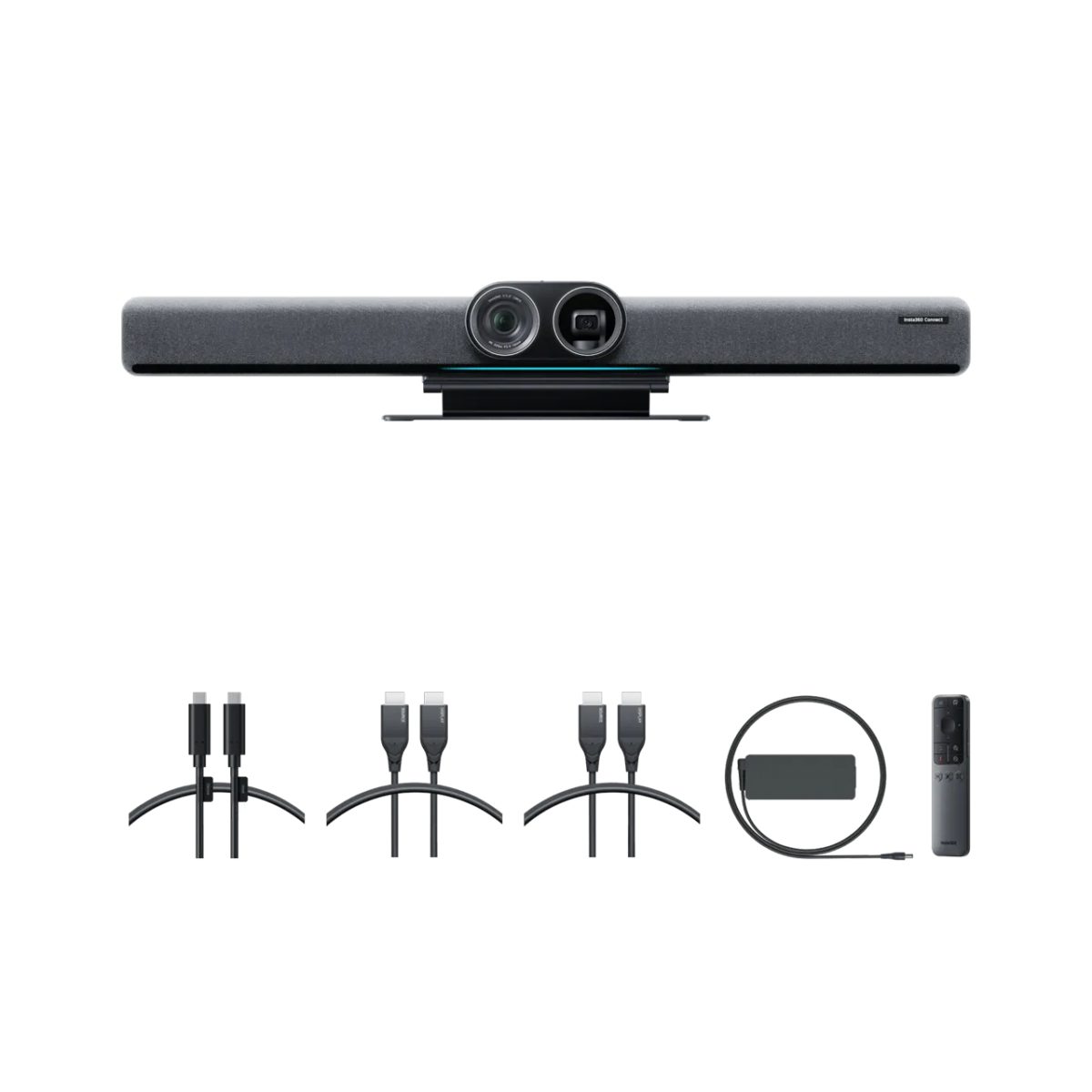 Insta360 Connect - Dual 4K Camera, AI Video Bar, 14-Mic Array - Image 2