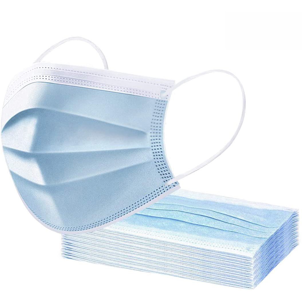 Face Mask 2R 3 Layers for One Use only White 50 Pcs - Image 2