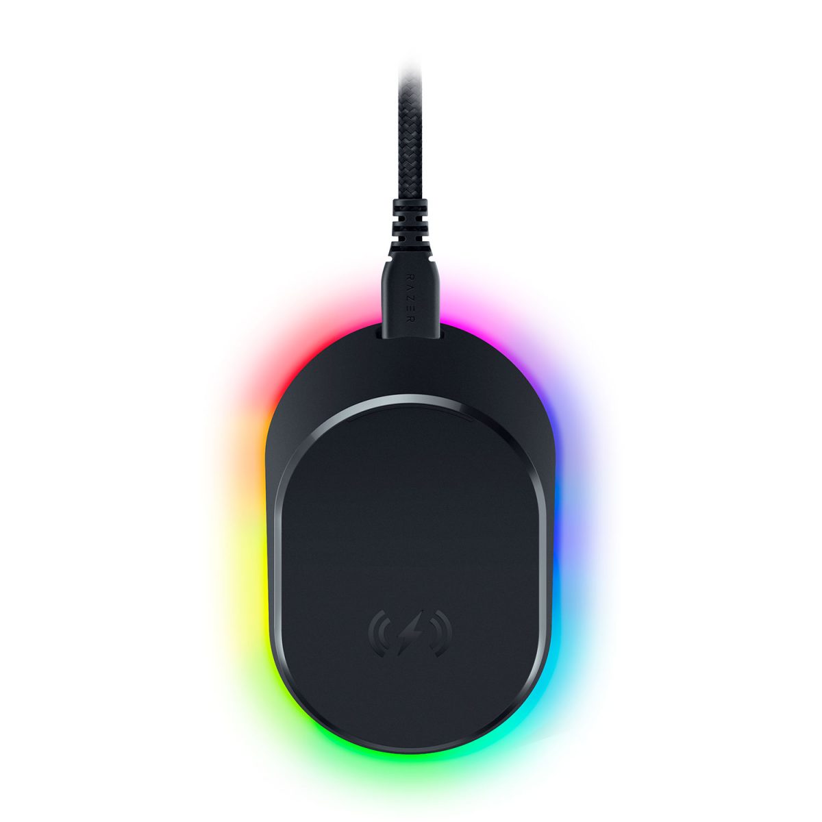 Razer MOUSE DOCK PRO - 4K Polling Rate - Magnetic Wireless Charging - Anti-Slip Base - Chroma RGB - Image 4