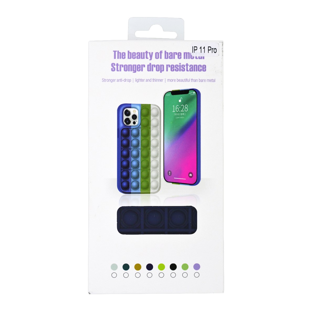 TPU Case Ancus TPU Pop It for Apple iPhone 11 Pro Blue - Image 2