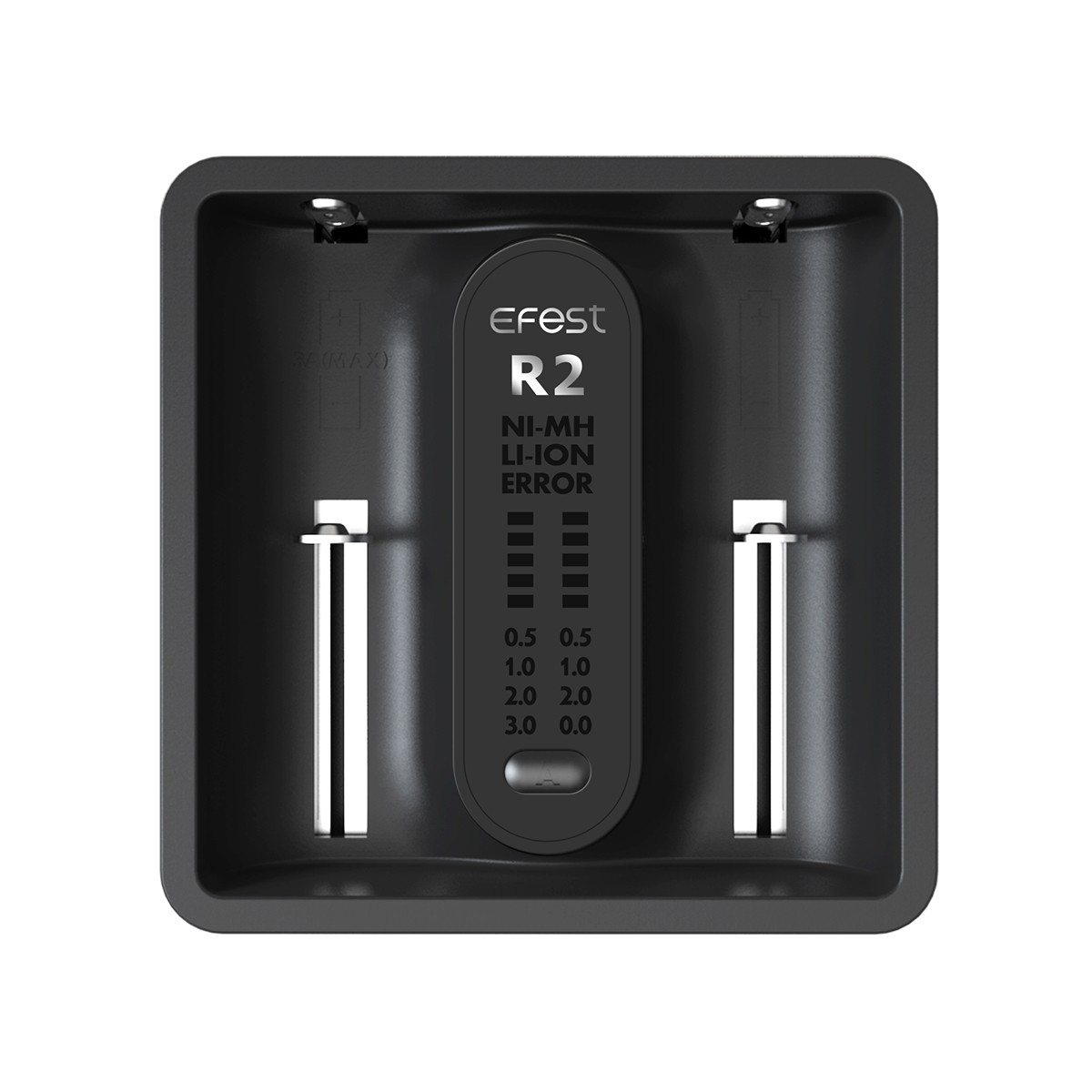 Efest iMate R2 3A Battery Charger with 2 Positions LED Display Compatible with Batteries 18650/20700/21700 - Image 3