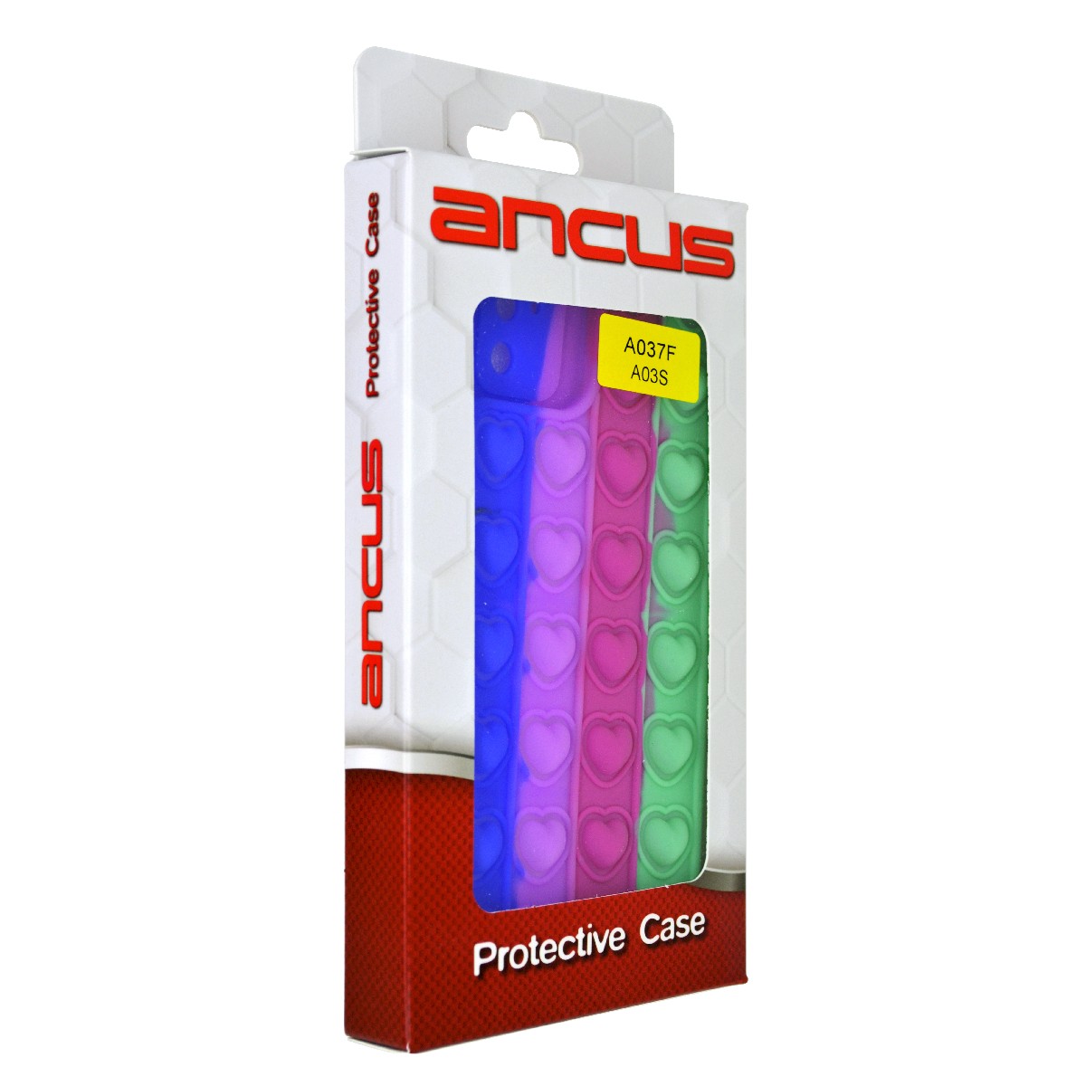TPU Case Ancus Pop It for Samsung A03s A037F A037M Blue Purple Red Green - Image 2