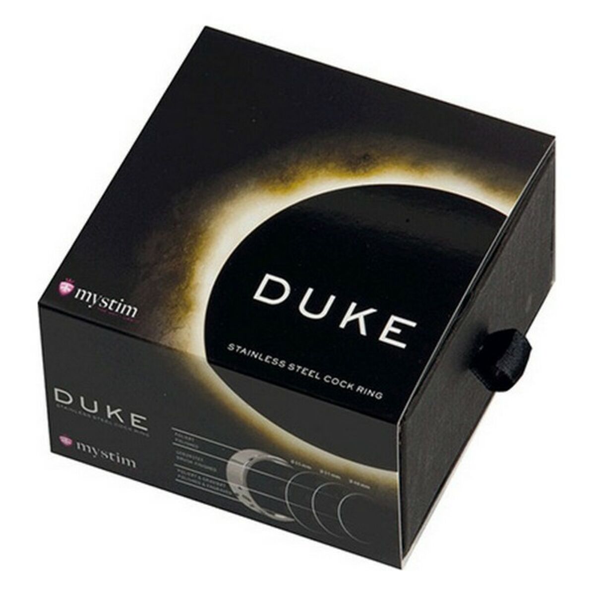 Δαχτυλίδι Πέους Πακέτο Mystim Duke Ασημί (ø 51 mm) - Image 2