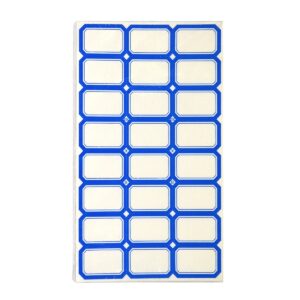 Self-adhesive labels 24 pcs. 4x2.5 cm. Set of 100 sheets