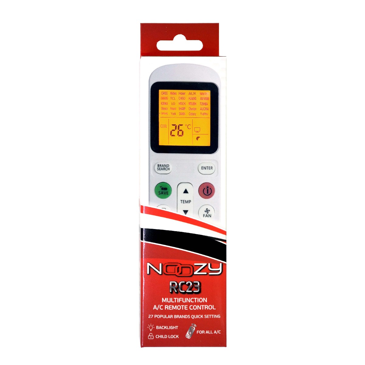 Remote Control Universal Noozy RC23 for Air Condition - Image 2
