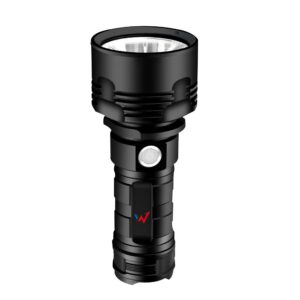 Flashlight Wonder Wt15001W 1500 Lumens Beam Distance: 500m Autonomy: 4h Weight: 315gr IP44 Metal