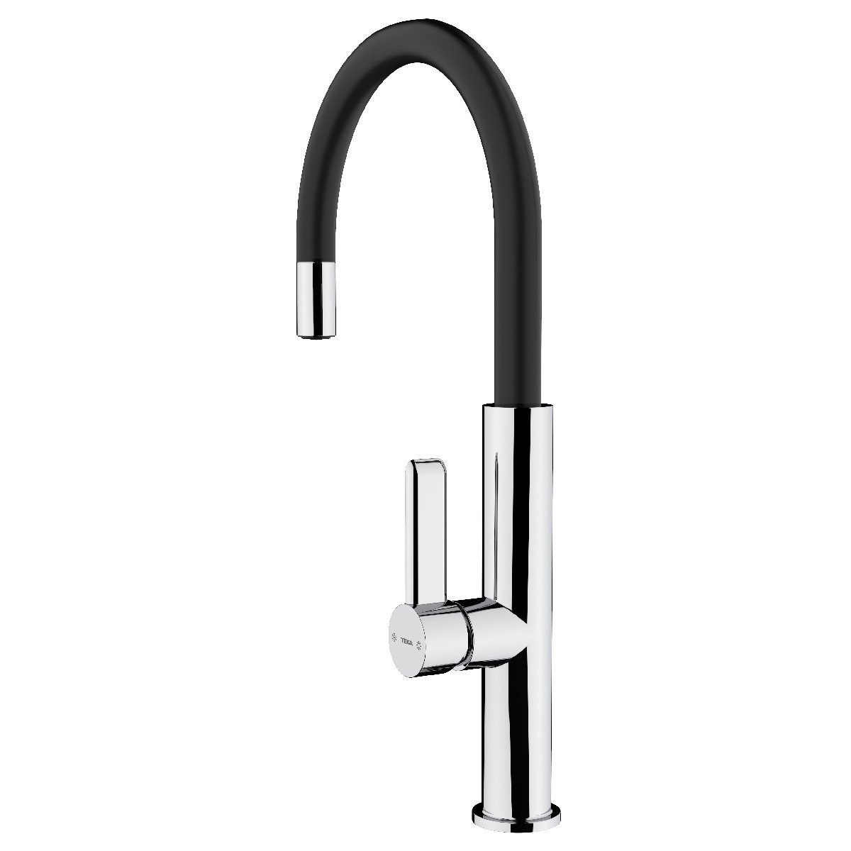TEKA Stainless Steel Sink Faucet Rotating Easy-Quick FOT 995 3/8”-1/2”TOTAL Black Chrome - Image 3