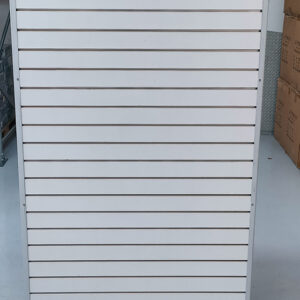 Double Sided Heavy Duty Wooden Stand with Shelf Guides 185x90 ​​cm