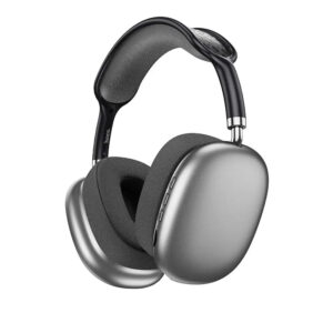 Wireless Stereo Headphone Hoco ESD15 Max Shadow V5.3 400mAh with Micro SD and AUX ports Space Grey