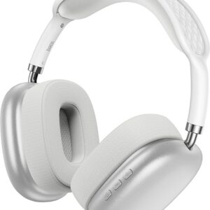 Wireless Stereo Headphone Hoco ESD15 Max Shadow V5.3 400mAh with Micro SD and AUX ports Silver