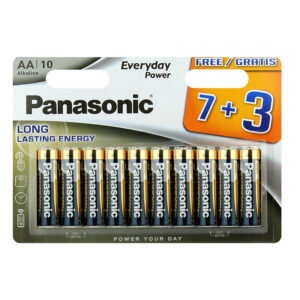 Panasonic Everyday Power battery LR6EPS/10BW size AA Psc. 7+3