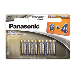 Battery Panasonic Everyday Power battery LR03EPS/10BW size AAA Psc. 6+ 4