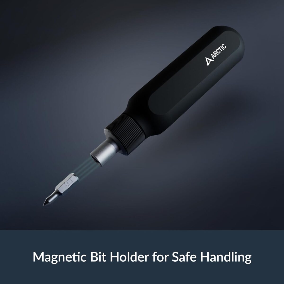 Arctic Ratchet Screwdriver Toolkit - Magnetic Bit Holder - 23 magnetic bits - adjustable function - Image 2