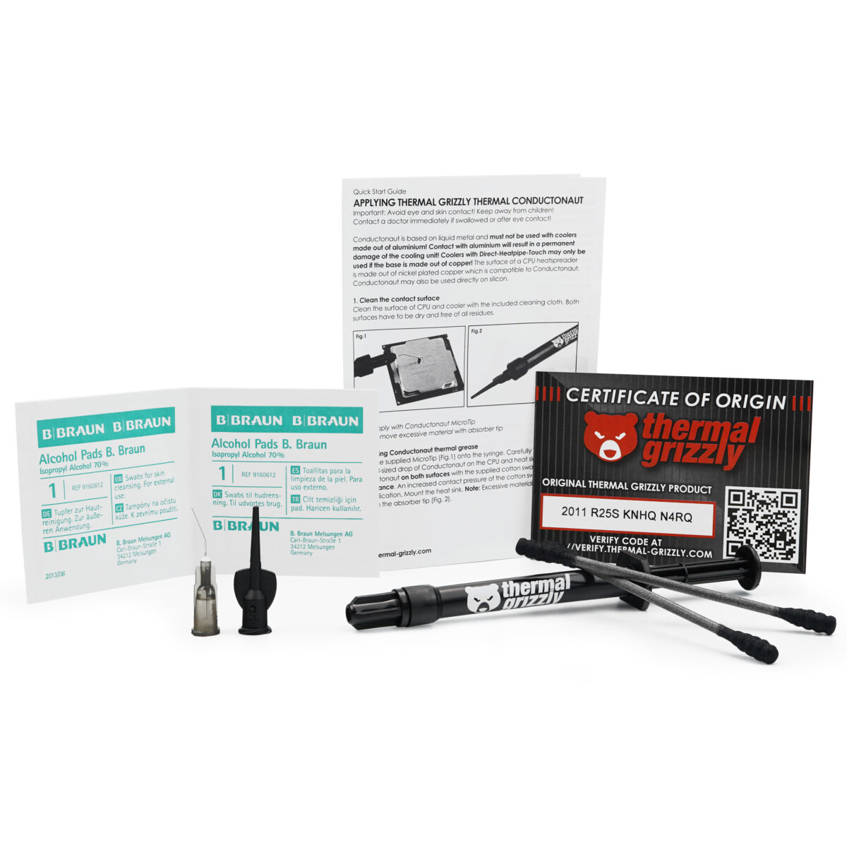 Thermal Grizzly TG Conductonaut - 1 g High Performance Liquid Metal Thermal Paste for Overclocking - Image 3