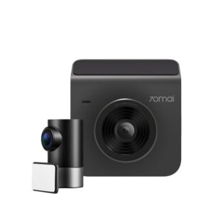 70mai A400-1 Dash Cam Grey w. Screen set w. Rearview cam RC09 - 1440P, 145FOV, 500mAh Car Camera