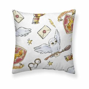 Θήκη μαξιλαριού Harry Potter Hedwig Πολύχρωμο 175 Νήματα 65 x 65 cm
