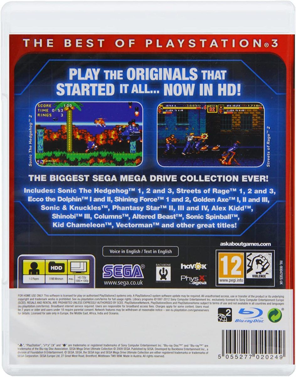 MEGADRIVE ULTIMATE COLLECTION PS3 - Image 2