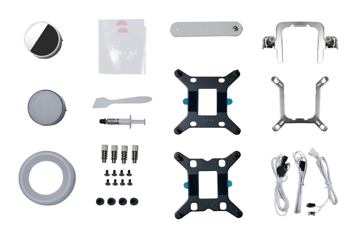 Lian Li Galahad II Trinity 240 White - AIO GPU Liquid Cooler with ARGB Fans - Image 10