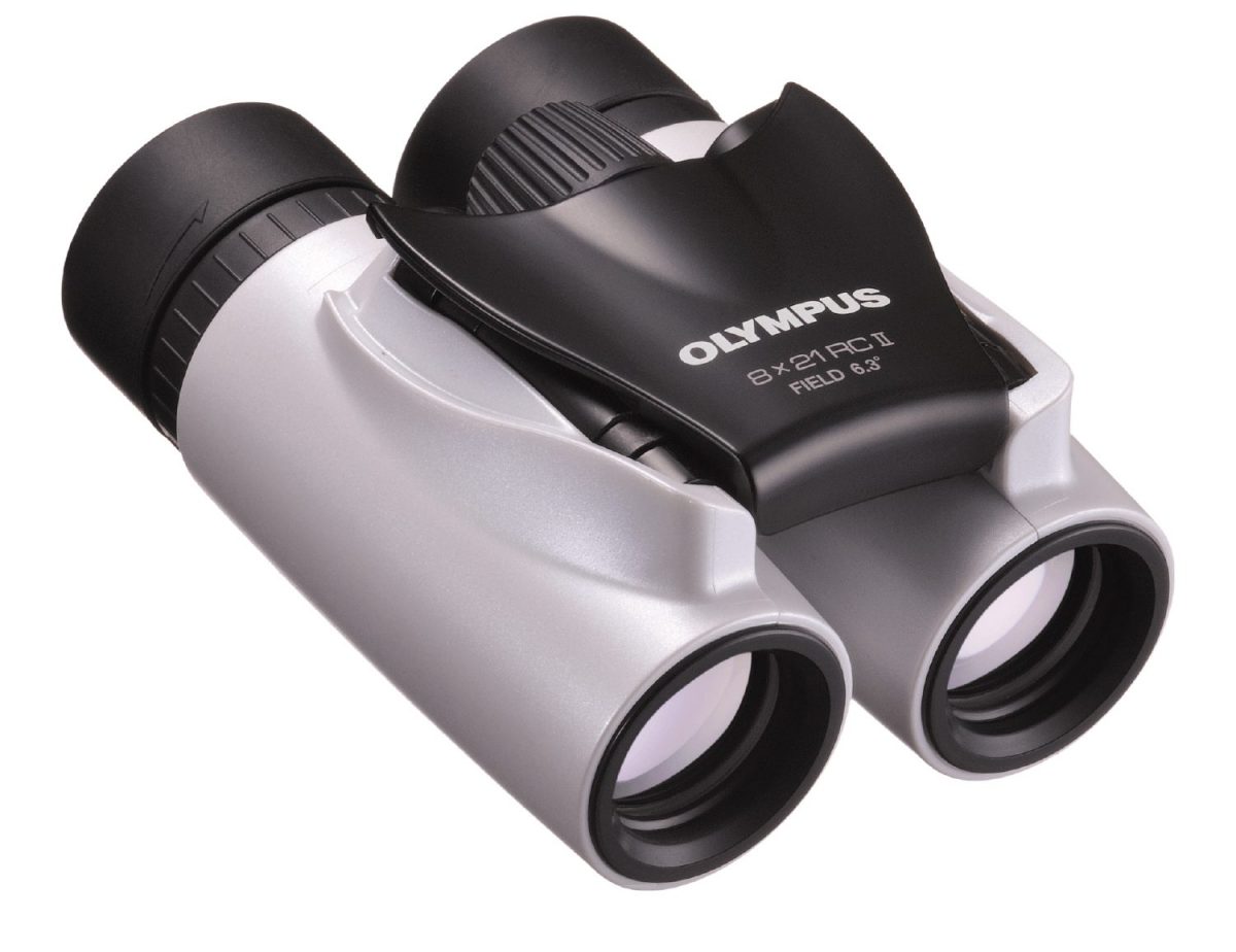 Olympus 8X21 RC II PEARL WHITE Binoculars - Image 2