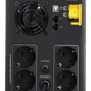APC BX1600MI-GR uninterruptible power supply (UPS) Line-Interactive 1600 VA 900 W 4 AC outlet(s)