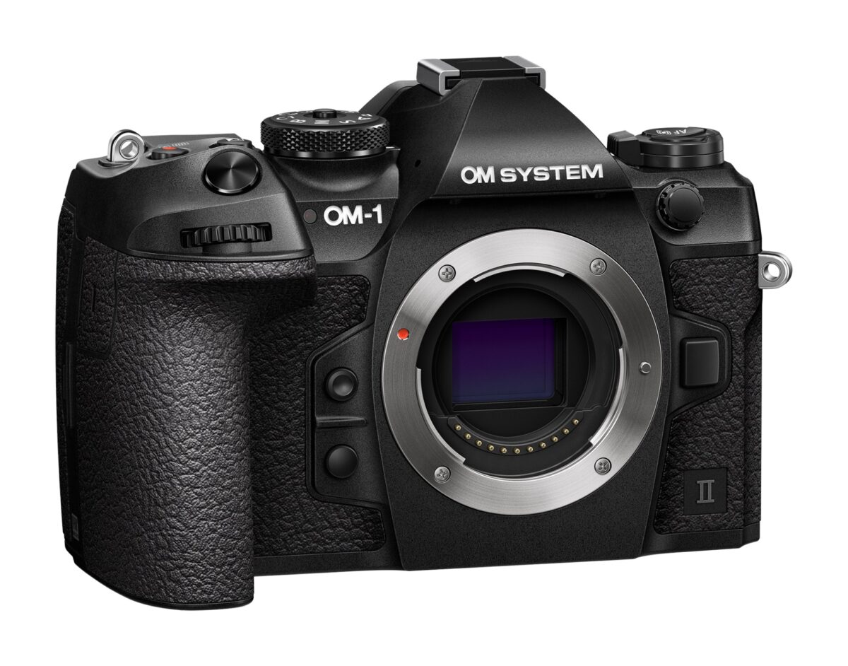 Olympus OM System OM-1 II body black w. CB-USB13 USB cable, Shoulder strap, BLX-1 Li-ion battery - Image 2