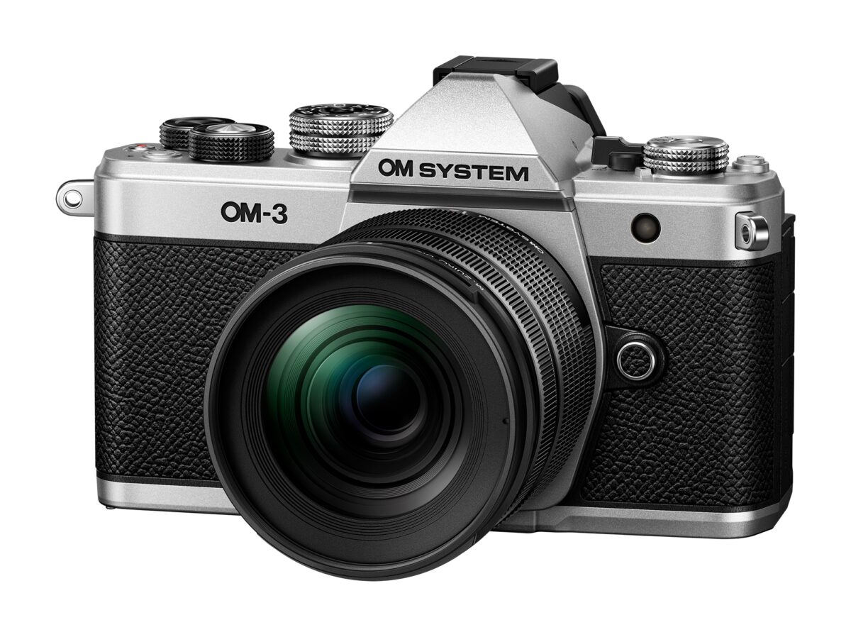 Olympus OM-System OM-3 kit silver, M.Zuiko Digital ED 12-45mm F4.0 PRO incl. Lens hood & Wrapping c