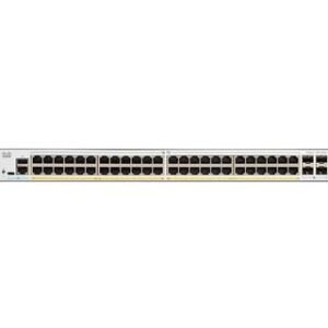 Cisco Catalyst 1300-48P-4X Managed Switch, 48 Port GE, PoE, 4x10GE SFP+, Limited Lifetime Protection (C1300-48P-4X)
