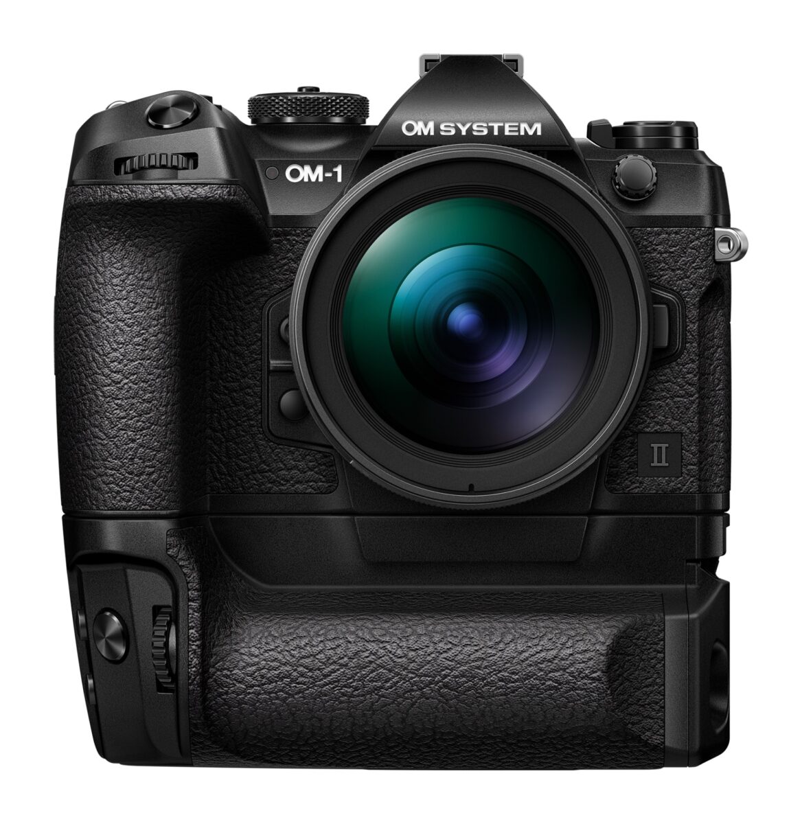 Olympus OM System OM-1 II body black w. CB-USB13 USB cable, Shoulder strap, BLX-1 Li-ion battery - Image 5