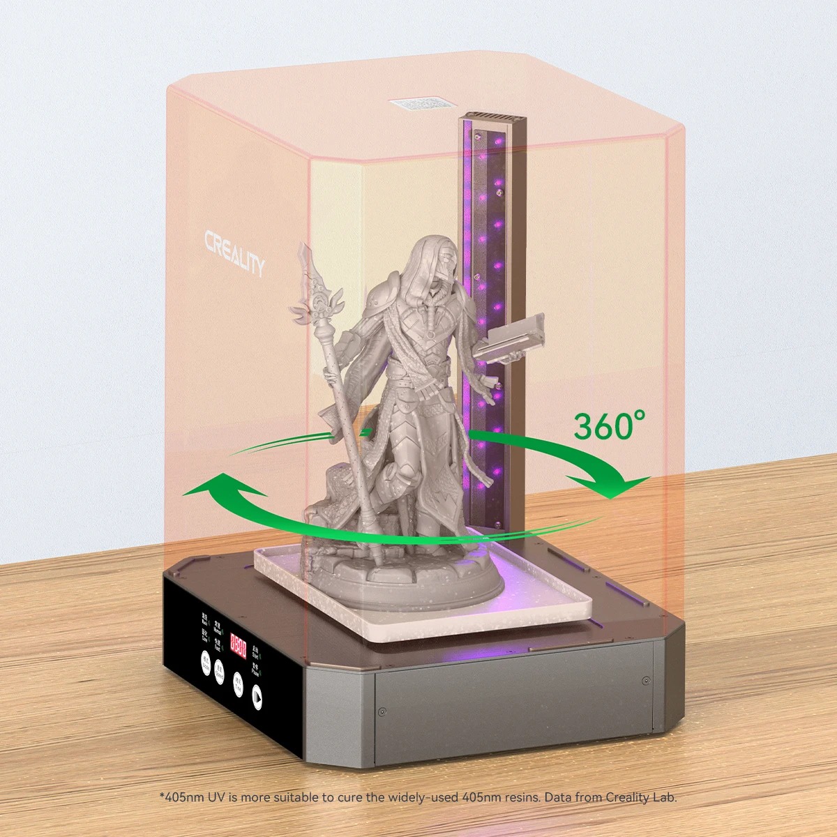 CREALITY UW-03 All in One Washing and Curing Machine - 215x165x300 - Image 3