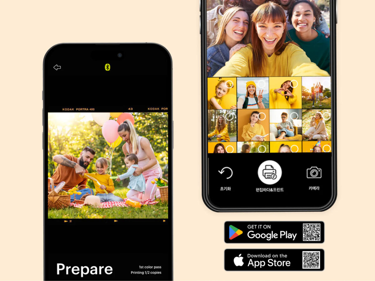 Kodak Mini Shot 2 Retro -Instant Camera & Photo Printer (5.3 x 8.6 cm), iOS & Android BT + 8 Sheets - Image 7