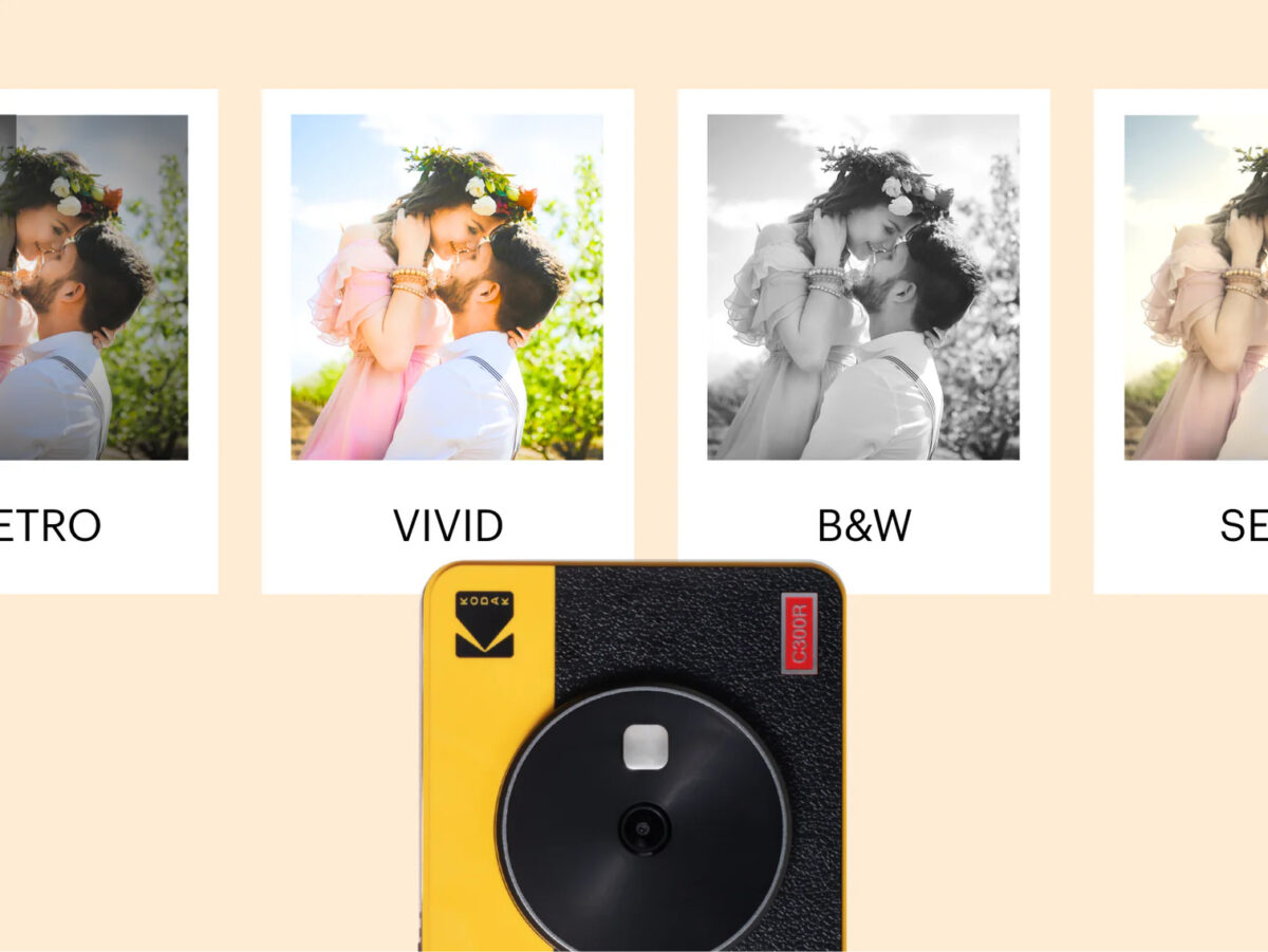 Kodak Mini Shot 3 Retro -Instant Camera & Photo Printer (7.6 x 7.6 cm) iOS & Android BT + 8 Sheets - Image 5