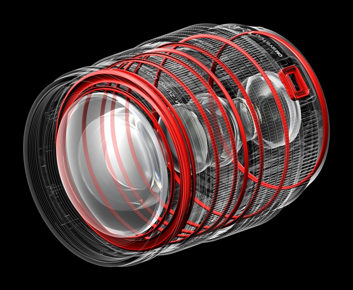 Olympus M.Zuiko Digital ED 12-40mm F2.8 PRO II incl. Lens hood & Wrapping cloth - Image 8