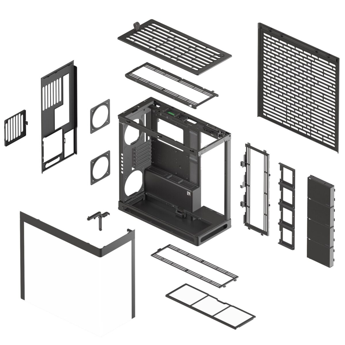 HAVN HS 420 black Premium Midi Tower Case - without vertical GPU support - Image 9